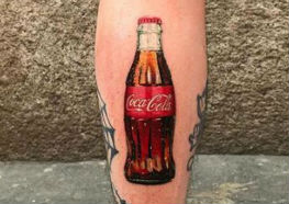 32 Tatuagens de Coca-Cola, celebrando a sua criação