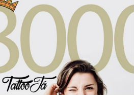 8000 Seguidores no Instagram do Tattoo Ja - Obrigado a Todos