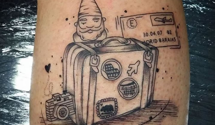 AMA viajar? 37 Tatuagens de viagem para inspirar sua próxima tattoo