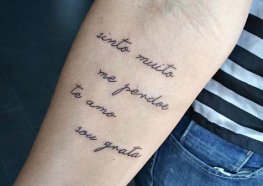 Frases para Tatuagem: Ideias e Sugestões para as melhores frases de tattoos