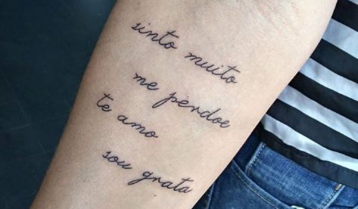 Frases para Tatuagem: Ideias e Sugestões para as melhores frases de tattoos