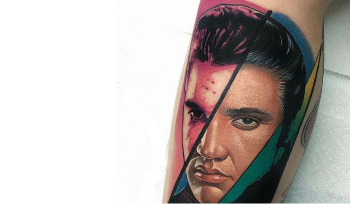 Incríveis Tattoo do Elvis Presley o Rei do Rock