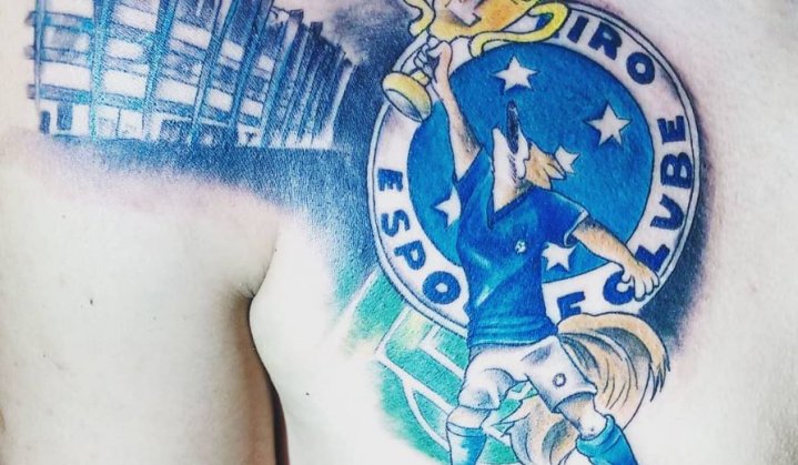 Incríveis Tatuagens do Cruzeiro para se Inspirar