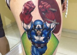 Tatuagem Marvel: Torne-se um Super-Herói confira as Melhores Tatuagens