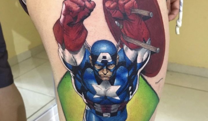 Tatuagem Marvel: Torne-se um Super-Herói confira as Melhores Tatuagens