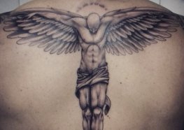 Tatuagem de anjo