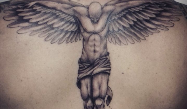 Tatuagem de anjo