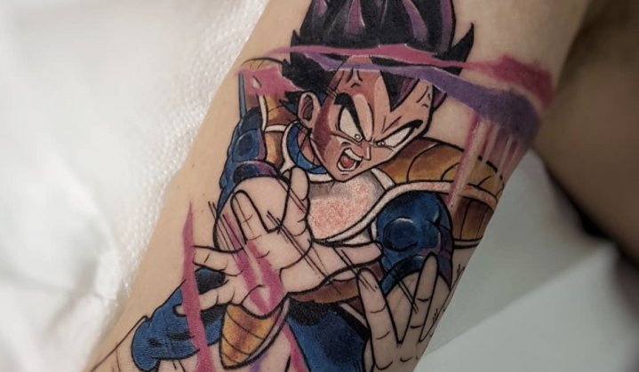 Tatuagem Dragon Ball: Kamé Hamé Ha!