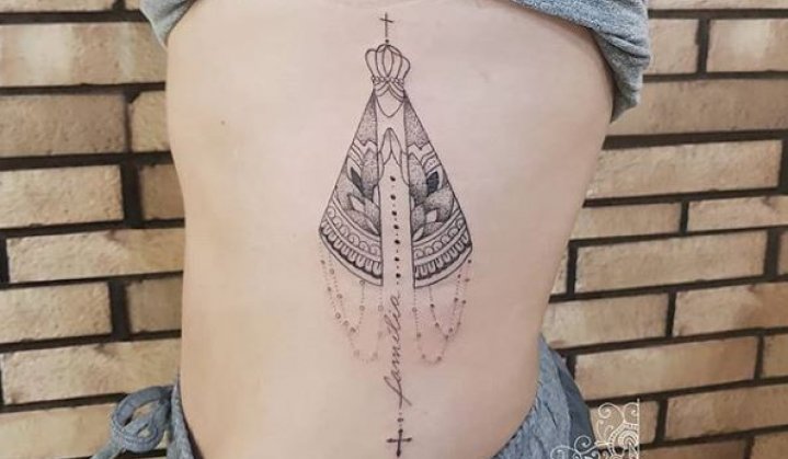 Tatuagem de Nossa Senhora Aparecida Você Precisa Ver