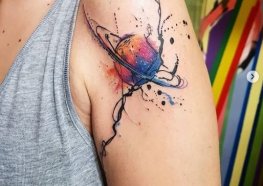 Tatuagem de Saturno: Mitologia, Astronomia e Astrologia