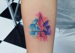 Tatuagem de Triangulo: Incríveis Significados e Idéias