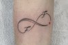 Tatuagem do infinito