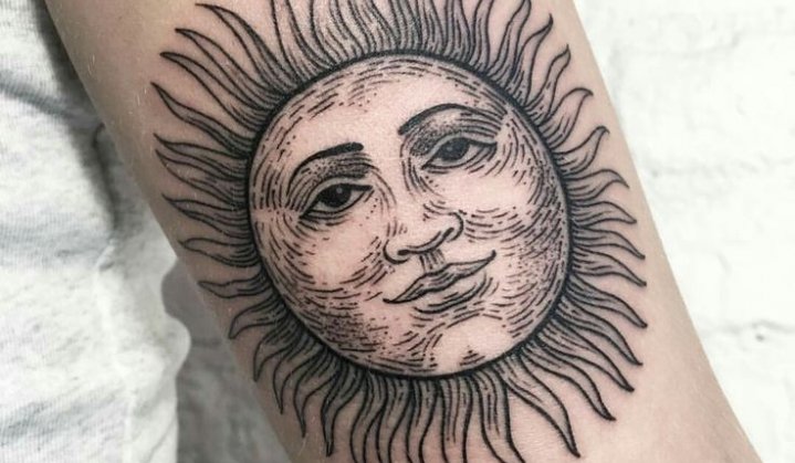 Tatuagem do Sol: Significados, Ideias e Designes