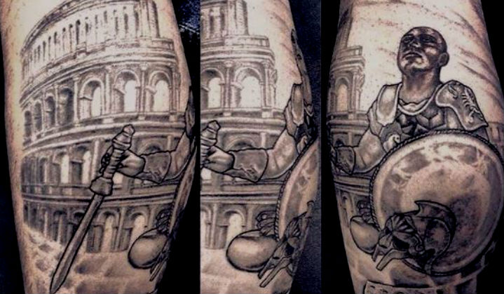 5 Incríveis Tatuagens do Coliseu 