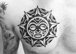 Tatuagem Sol Maori: Significados e Inspirações incríveis para VOCÊ!