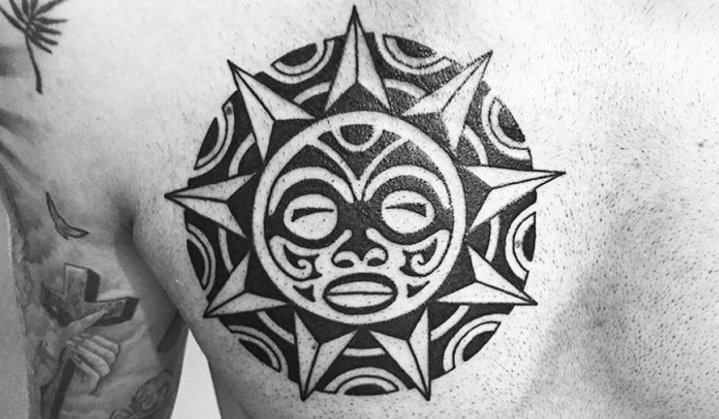 Tatuagem Sol Maori: Significados e Inspirações incríveis para VOCÊ!