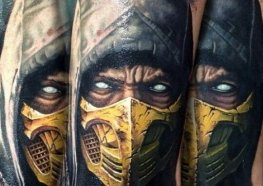 Tatuagens Arrebatadoras do Mortal Kombat