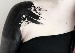 Tatuagens Black Work um Estilo em Evidencia