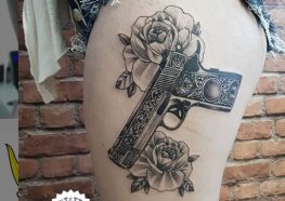 Tatuagens de Armas: Você Sabe O Que Significa?