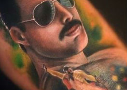 Tatuagens de Freddie Mercury
