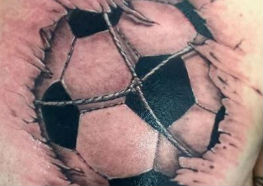 Tatuagens de Futebol comemorando o dia da Fifa