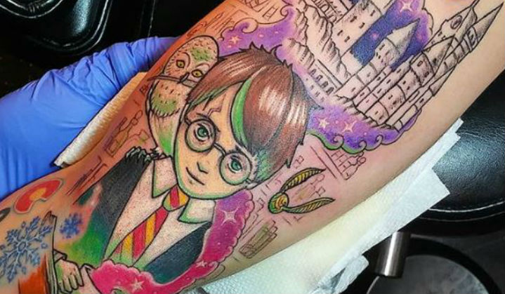 Tatuagens de Harry Potter para Celebrar seu Nascimento