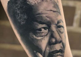 Tatuagens de Nelson Mandela 