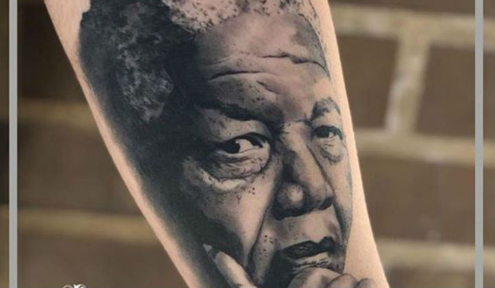 Tatuagens de Nelson Mandela 