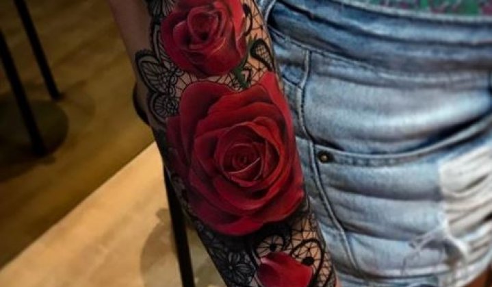 Tatuagens de Rosas: Cores, Ideias, Locais, Desenhos