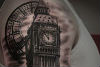 Tatuagens do Big Ben em Comemoração a sua Primeira Badalada