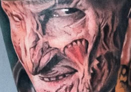 Tatuagens do Freddy Krueger