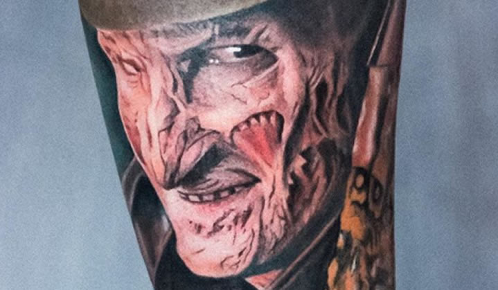 Tatuagens do Freddy Krueger