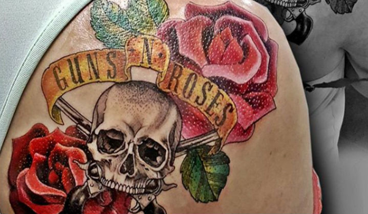 Guns and roses tattoo  Steemit