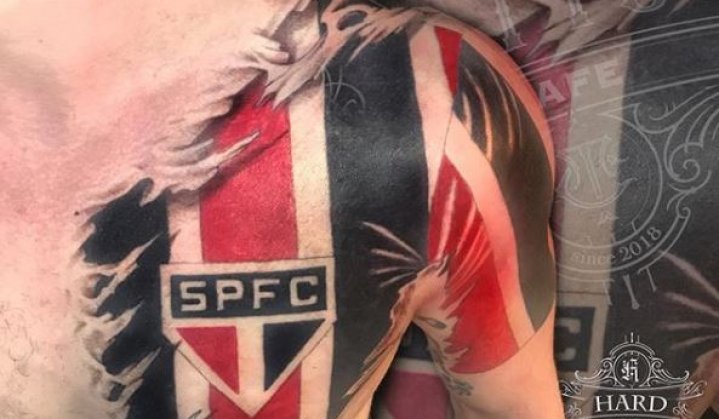 Tatuagens do São Paulo o Tricolor Paulista, Amado Clube Brasileiro