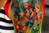 Tatuagens do Super Mario Um ícone dos Games