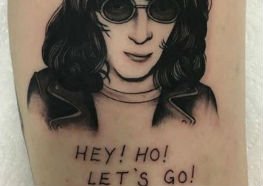 Tatuagens dos Ramones, Hey! Ho! Let´s Go!