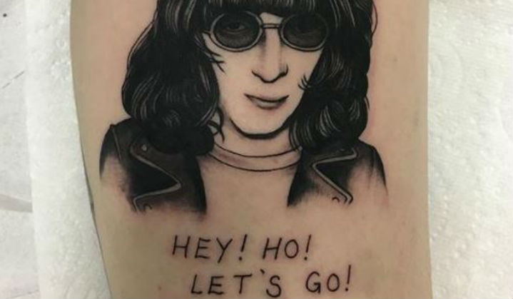 Tatuagens dos Ramones, Hey! Ho! Let´s Go!