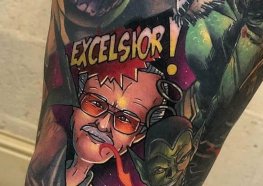 Tatuagens em Homenagem a Stan Lee