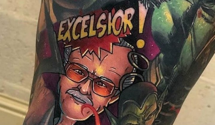 Tatuagens em Homenagem a Stan Lee