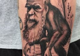 Tatuagens Evolutivas de Charles Darwin