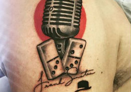 Tatuagens Inspiradoras de Frank Sinatra 