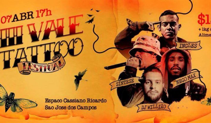 3º Vale Tattoo Festival São José Dos Campos