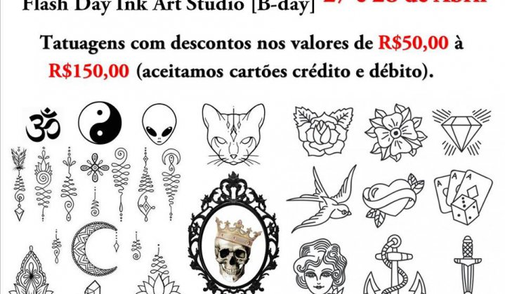 Flash Day Ink Art Studio B-day